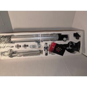 Vintage Children's Vivitar Telescope w/stand microscope accessories New